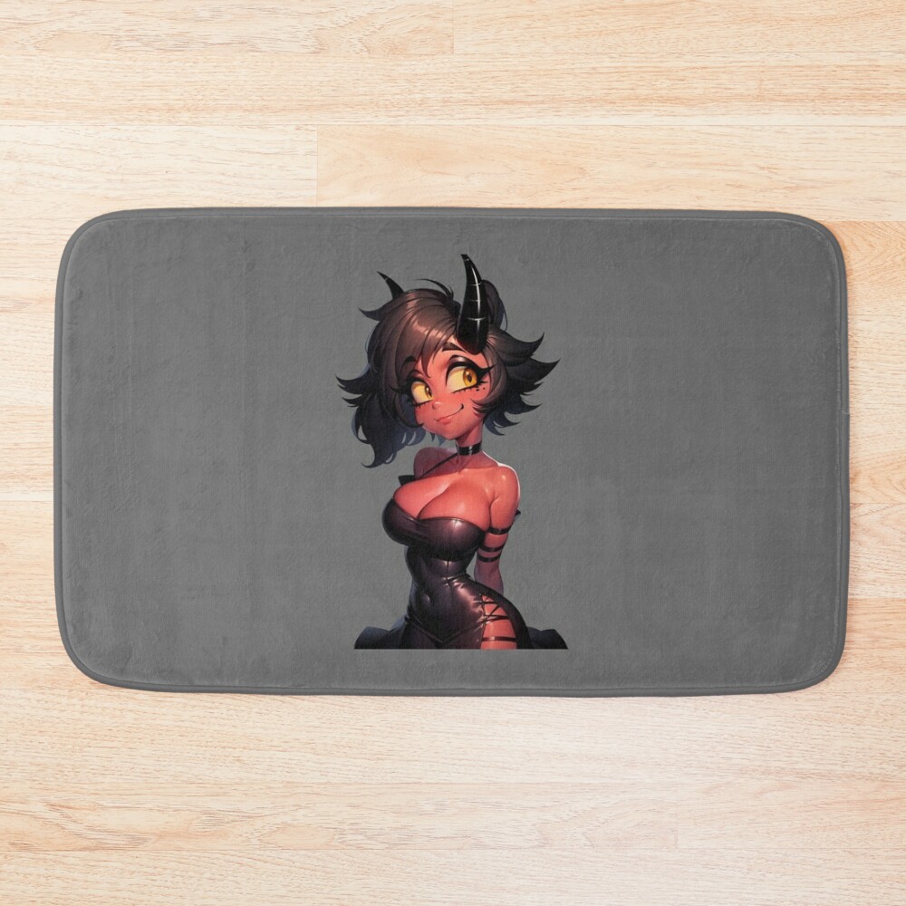 Millie - Helluva Boss Bath Mat Official Helluva Boss Merch