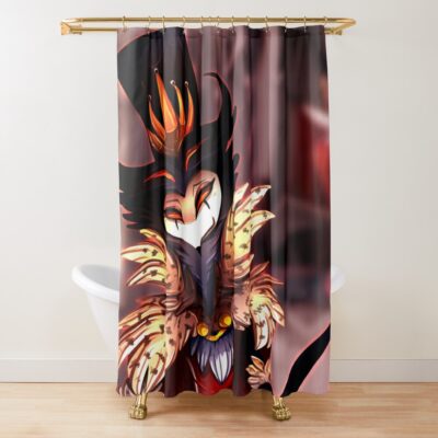 Helluva Boss - Loona Shower Curtain Official Helluva Boss Merch